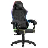 Force 2.7 RGB crna baršunasta igraća stolica Cijene
