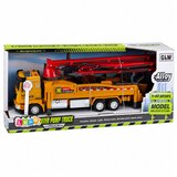  Kamion s pumpom za beton sa svjetlima, zvukovima, vodom, vožnjom 1:40 | shoptok.hr