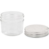 vidaXL Staklenke za džem sa srebrnim poklopcima 24 kom 110 ml | shoptok.hr
