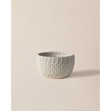 Madame coco Saksija za cveće Dolly, 24cm, Bela Cene