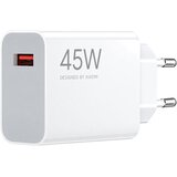 Xiaomi stenski polnilec z enim USB-A vhodom 45W bele barve MDY-17-EF (OEM pakiranje) Cene