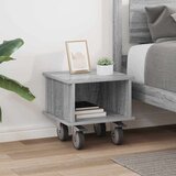 TV stojalo Siva Sonoma 37 x 35 x 35 cm Konstruiran les, (5000132521) | Shoptok.si