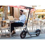 EMG Trevi Električni skiro TREVI Velociptor STREET ES120EW, 450W motor, 12" pnevmatike, zložljiv, LED osvetlitev, brezplačna aplikacija, zložljiv, zaslon, do 25km/h, 36V 10Ah baterija, domet do 25 km, črne ali srebrne barve - | Shoptok.si