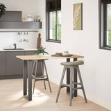  Noge za barski stol U-oblika 2 kom antracit 50 x (90-91) cm čelik | shoptok.hr