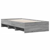 vidaXL Okvir za krevet boja hrasta 100x200 cm od konstruiranog drva Cijene