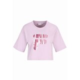 Fila Majica 'BOTHEL' jagoda / roza / bela | Shoptok.si