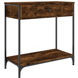 Konzolni stol boja hrasta 75 x 34 5 x 75 cm konstruirano drvo | shoptok.hr