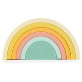 bieco Silicone Rainbow duga za slaganje 12 m+ Tropical Vibes 6 kom | shoptok.hr