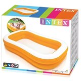 Intex družinski bazen oval - oranžni | Shoptok.si