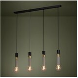 Eglo 39936 - visilica na sajli cedral 4xE27/40W/230V crna/zlatna | Eponuda.com