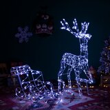  Aigostar-LED Spolja&amp;scaron;nja dekoracija LED/3,6W/31/230V 6500K 90/45cm IP44 sob sa sankama Slike