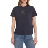 Calvin Klein teget pamučna ženska majica Cene