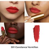 Gucci Beauty Rouge à Lèvres Matte Lipstick matirajoča šminka odtenek 501 Constance Vermillon 3.5 g | Shoptok.si
