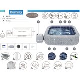 Bestway Whirlpool za uštedu energije LAY-Z-SPA® San Francisco HydroJet Pro 230 x 230 x 71 cm - 7 Personen - 1 kom | shoptok.hr