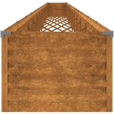  Povišena vrtna gredica 1152 x 50 x 36 cm od čelika COR-TEN | shoptok.hr