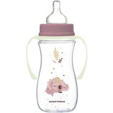 Canpol Sleepy Koala Easy Start Anti-Colic Bottle Pink 12m+ dječja bočica protiv grčeva 300 ml za otroke | shoptok.hr