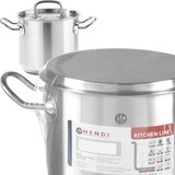 Hendi Lonac za dinstanje, duboki - sa poklopcem, Kitchen Line, 5L, ⌀200x(H)160mm | Eponuda.com