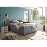 MID.YOU POSTELJA BOXSPRING 180 cm x 200 cm , svetlo siva | Shoptok.si