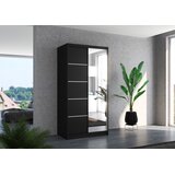 ADRK GARDEROBNA OMARA ORLANDO 100 CM (VEČ BARV)-Črna | Shoptok.si