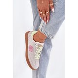 D.Franklin Suede Sport Shoes Sneakers Women Muted White | Shoptok.si