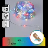 Aigostar LED Dekorativni lanac sa čepom za flašu 40xLED/3xLR44 4m višebojno Cene