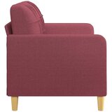  Dvosjed od tkanine crvena boja vina 140 cm | shoptok.hr