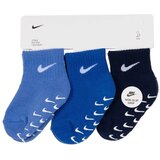 Nike Športne nogavice Chaussettes gripper s quarter bleu 3 paires Modra Cene