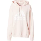 ADIDAS SPORTSWEAR Sportska sweater majica 'Essentials' roza / bijela