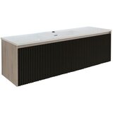 Diplon modena ormarić sa umivaonikom 120cm crni WK1209BL-120 | ePonuda.com