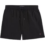 Tommy Hilfiger Underwear Kratke kopalne hlače 'Essential' črna | Shoptok.si
