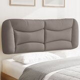 vidaXL Vzglavna stranica taupe 140 cm blago Cene