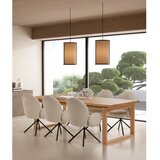 Marckeric Jedilna miza z mizno ploščo v hrastovem dekorju 100x220 cm Rina – | Shoptok.si
