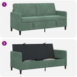 SOFA s pohranom Morska zelena 172 x 78 x 87 cm Poliester | shoptok.hr