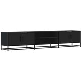 Maison Chic TV omarica - TV enota - Televizijska omarica črna 210x35x41 cm inženirski les, (21701444) | Shoptok.si