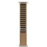 Apple watch ultra 4 gps + cellular 49mm natural titanium case with desert alpine loop - m (MJAF4SE/A) | Eponuda.com