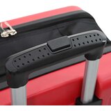 Kofer s zaključavanjem Crvena 43 x 27 x 66 cm ABS plastika | shoptok.hr