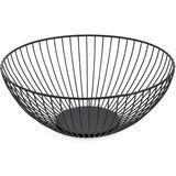 Posuda za Voće Confortime Crna Metal 24 5 x 24 5 x 10 cm (12 kom.) | shoptok.hr