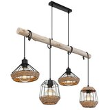 Globo Visilica Surri (60 W, D x Š x V: 87 x 22 x 29 cm, Crna, E27) | shoptok.hr