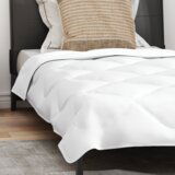  Ljetni pokrivač s jastukom 2 pcs Bijelo 155 x 220 cm Mikrofibra | shoptok.hr