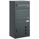 Omarica Pošta Shranjevanje Barva Siva 55x35x112cm OGS66-DG, (5000496226)