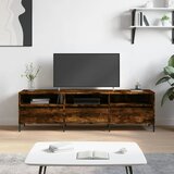 vidaXL TV ormarić boja dimljenog hrasta 150x30x44 5 konstruirano drvo Cijene