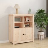 vidaXL komoda 83 x 41,5 x 100 cm od masivne borovine Cijene