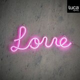  Neonsko svetlo love pink led ip20 sa tajmerom i adapterom | Eponuda.com