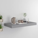 vidaXL plutajuća zidna polica siva 50 x 23 x 3,8 cm MDF Cijene