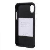 Goospery soft feeling silikonski ovitek za iPhone XS Max - črn | Shoptok.si