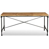  Blagovaonski Stol Masivno Drvo Manga 180 cm | shoptok.hr