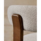 Kave Home Smeđa/bež blagovaonska stolica od čvrste jeseni Granite – | shoptok.hr