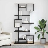 vidaXL Ormarić za knjige Crni hrast 92 x 29 x 188 cm Konstruirano drvo | shoptok.hr