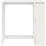  Ormar za perilicu rublja s pohranom Bijelo 87 x 60 x 89 cm | shoptok.hr