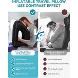 JEFDIEE Napihljiva ergonomska blazina za vrat za udobno potovanje | Shoptok.si